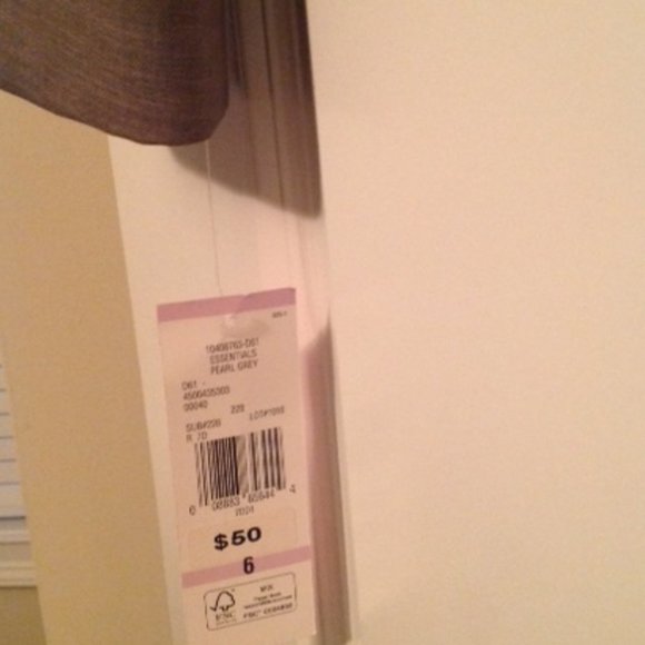 NINE & CO. Taupe Jacket - Size 6 - Picture 3 of 3